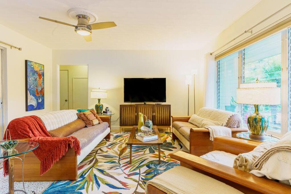 Beautiful Glam Mid-Century 1 Block From Sarasota Bay With Firepit Villa Eksteriør bilde